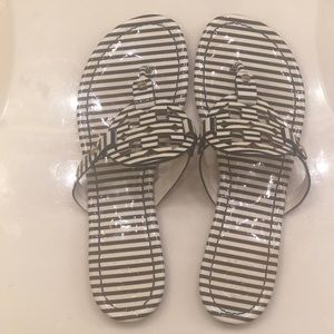Tory Burch Miller Patent Sandals 9.5